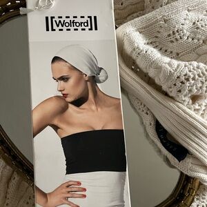 Wolford Velvet White Headband